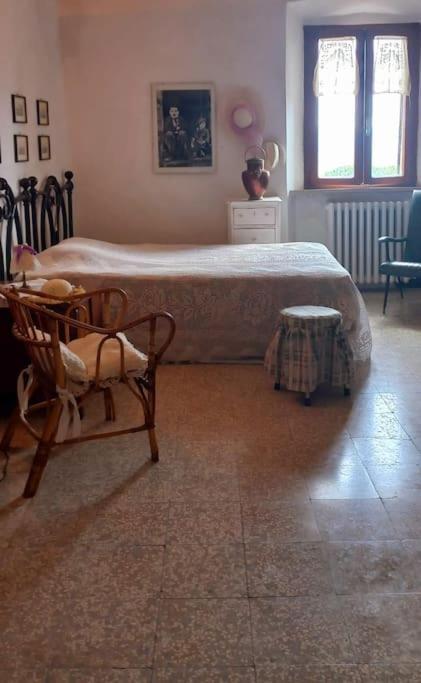 La Casa Del Gallo Radicondoli Bagian luar foto