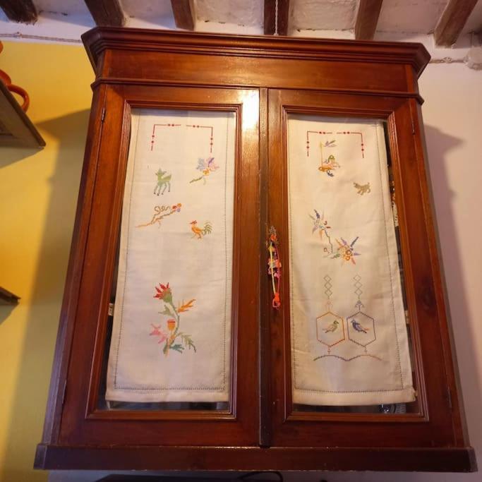 La Casa Del Gallo Radicondoli Bagian luar foto