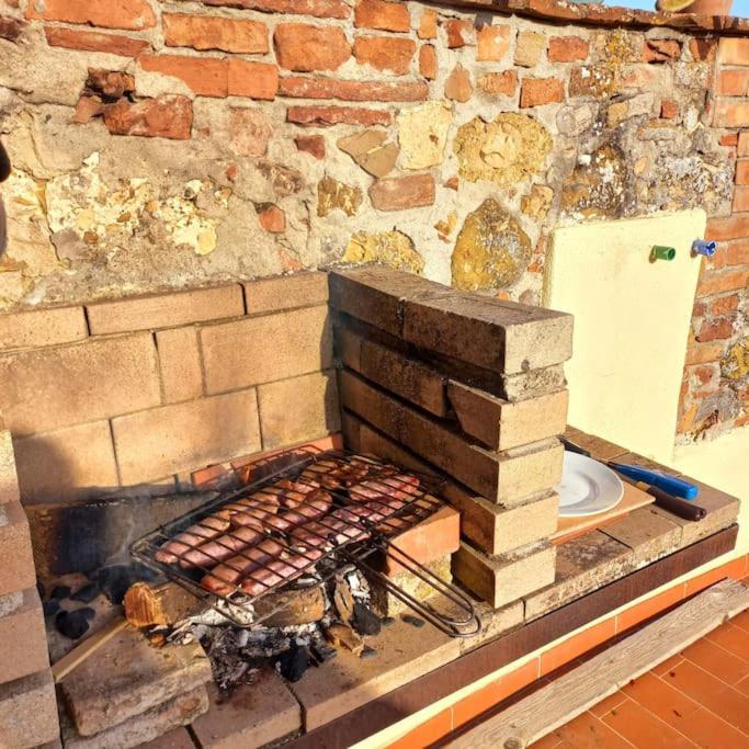 La Casa Del Gallo Radicondoli Bagian luar foto