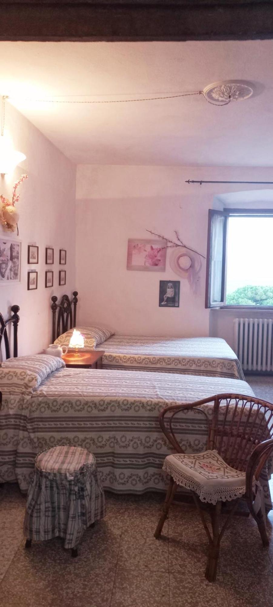 La Casa Del Gallo Radicondoli Bagian luar foto