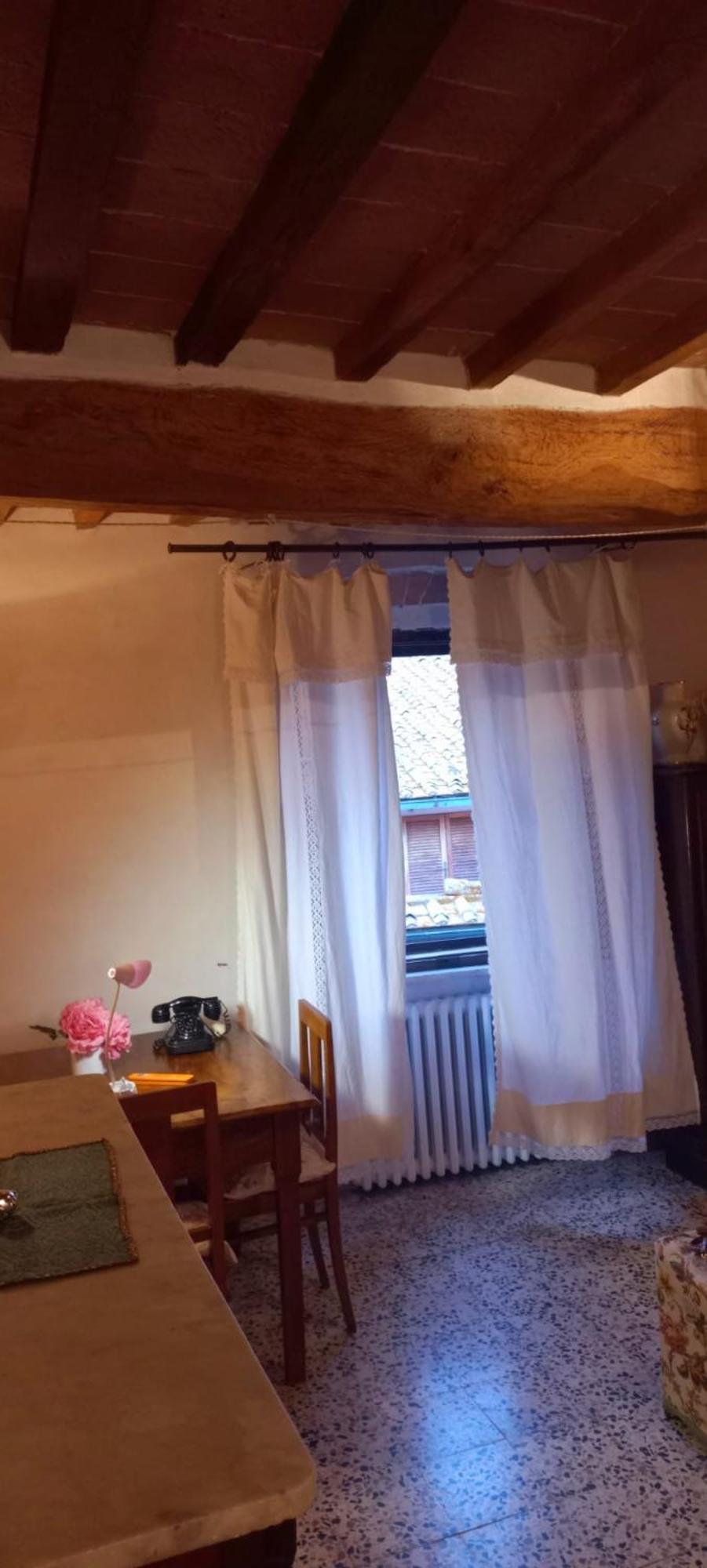 La Casa Del Gallo Radicondoli Bagian luar foto